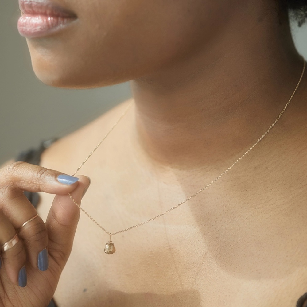 ✨Catbird Adjustable Plain Chain Necklace Yellow Gold 18-20”✨